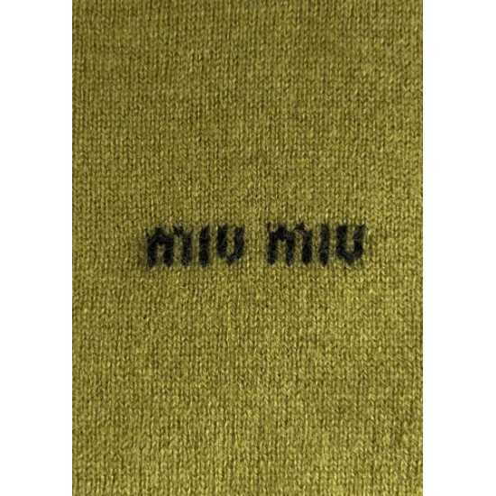 2025FW 長袖カーディガン MIU MIU ミュウミュウ お洒落女子愛用 高級感漂う新作
