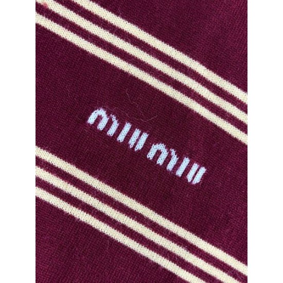2025FW 長袖トップス MIU MIU ミュウミュウ セレブ愛用 人気必須アイテム