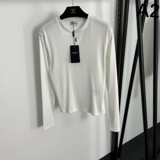 2025FW 長袖Tシャツ YSL イヴサンローラン 限定先行セール 高級感溢れる新作