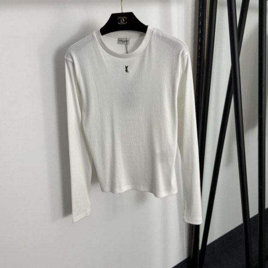 2025FW 長袖Tシャツ YSL イヴサンローラン 限定先行セール 高級感溢れる新作
