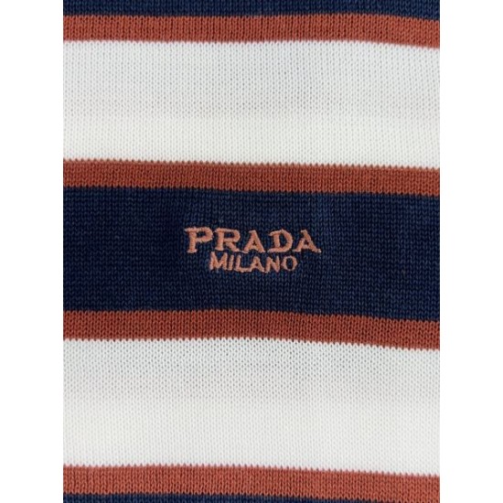 2025SS 半袖 PRADA プラダ 春先に映える最新カラー半袖