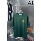 2025SS ALEXANDER WANG アレキサンダーワン 高級ロゴ刺繍 半袖Tシャツ 人気ストリート風カジュアルトップス