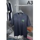 2025SS ALEXANDER WANG アレキサンダーワン 高級ロゴ刺繍 半袖Tシャツ 人気ストリート風カジュアルトップス