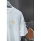 2025SS ALEXANDER WANG アレキサンダーワン 高級ロゴ刺繍 半袖Tシャツ 人気ストリート風カジュアルトップス