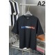 2025SS BALENCIAGA バレンシアガ 新作オーバーサイズ 半袖Tシャツ トレンド感満載ユニセックスデザイン