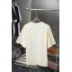 2025SS BALENCIAGA バレンシアガ 芸能人愛用モノクロデザイン 半袖Tシャツ ハイブランド風ストリートスタイル