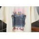 2025SS BALENCIAGA バレンシアガ 芸能人愛用モノクロデザイン 半袖Tシャツ ハイブランド風ストリートスタイル