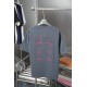 2025SS BALENCIAGA バレンシアガ トレンドロゴプリント 半袖Tシャツ モード系ユニセックスコーデ