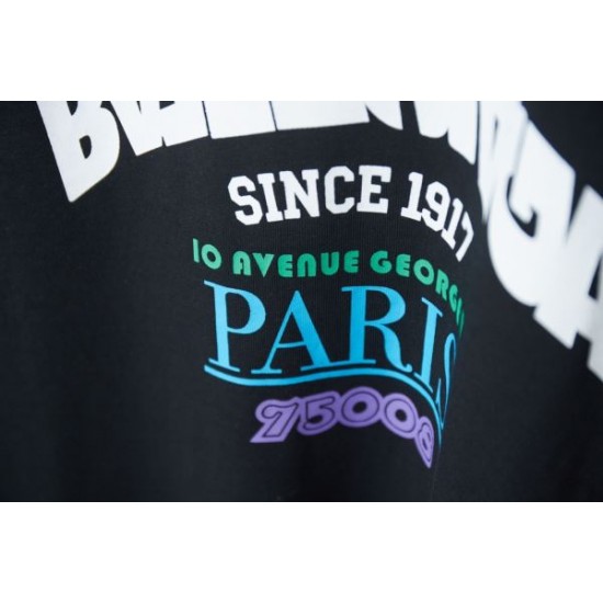 2025SS BALENCIAGA バレンシアガ 韓国風ルーズフィット 半袖Tシャツ カジュアルコーデに最適