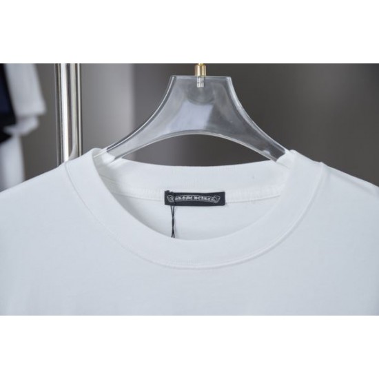2025SS CHROME HEARTS クロムハーツ クロスロゴプリント 半袖Tシャツ ストリート系メンズ必見