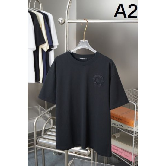 2025SS CHROME HEARTS クロムハーツ ロサンゼルス風 半袖Tシャツ セレブ愛用ブランド風スタイル