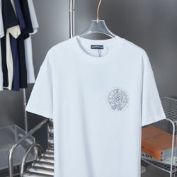 2025SS CHROME HEARTS クロムハーツ LAセレブ風ストリート 半袖Tシャツ トレンドの最前線