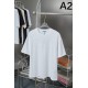 2025SS PRADA プラダ ロゴワッペン付き 半袖Tシャツ クリーンな印象の上質デザイン