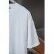 2025SS PRADA プラダ ロゴワッペン付き 半袖Tシャツ クリーンな印象の上質デザイン