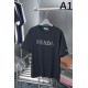 2025SS PRADA プラダ シンプルラグジュアリー 半袖Tシャツ 洗練された大人カジュアル