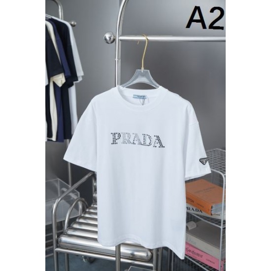 2025SS PRADA プラダ シンプルラグジュアリー 半袖Tシャツ 洗練された大人カジュアル