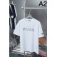 2025SS PRADA プラダ シンプルラグジュアリー 半袖Tシャツ 洗練された大人カジュアル