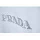 2025SS PRADA プラダ シンプルラグジュアリー 半袖Tシャツ 洗練された大人カジュアル