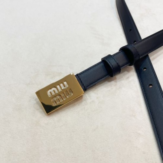 2025FW トレンド ベルト MIU MIU ミュウミュウ 雑誌も街も人気アイテム 高品質