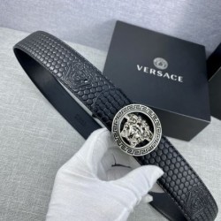 2025FW カジュアル ベルト VERSACE ヴェルサーチェ カジュアルな雰囲気があり 高級感