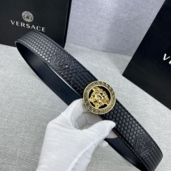 2025FW カジュアル ベルト VERSACE ヴェルサーチェ カジュアルな雰囲気があり 高級感