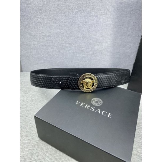 2025FW カジュアル ベルト VERSACE ヴェルサーチェ カジュアルな雰囲気があり 高級感