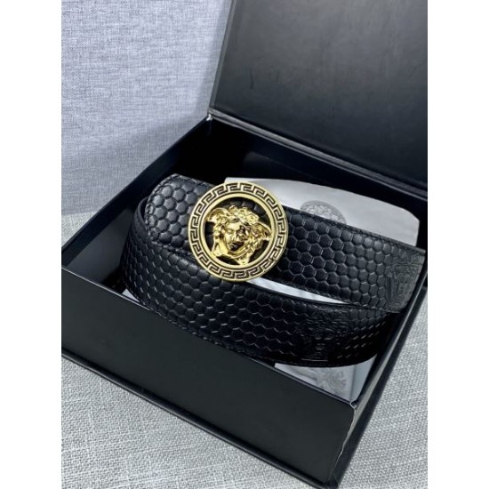 2025FW カジュアル ベルト VERSACE ヴェルサーチェ カジュアルな雰囲気があり 高級感