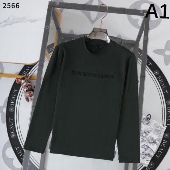 2025秋冬 長袖Tシャツ ARMANI アルマーニ 今季注目おしゃれ秋冬新作