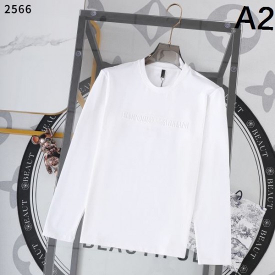 2025秋冬 長袖Tシャツ ARMANI アルマーニ 今季注目おしゃれ秋冬新作