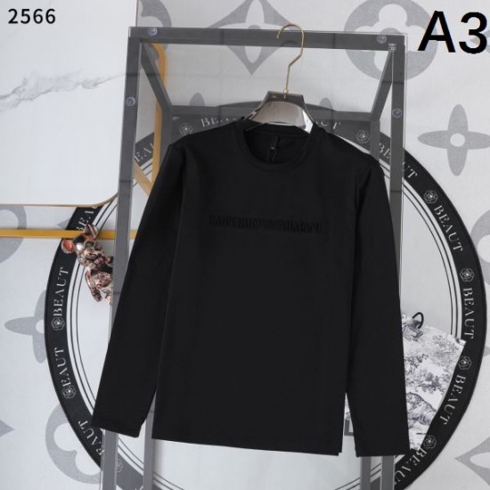 2025秋冬 長袖Tシャツ ARMANI アルマーニ 今季注目おしゃれ秋冬新作