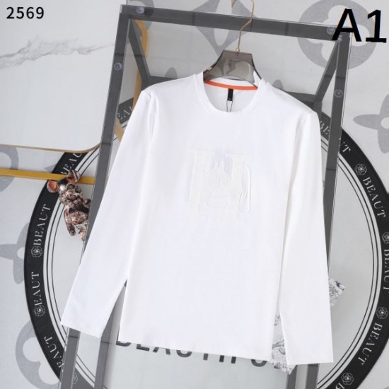 2025秋冬 長袖Tシャツ HERMES エルメス 芸能人愛用定番高級ブランド
