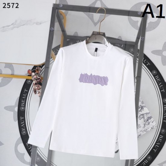 2025秋冬 長袖Tシャツ PRADA プラダ 今秋大特価在庫一掃セール開催