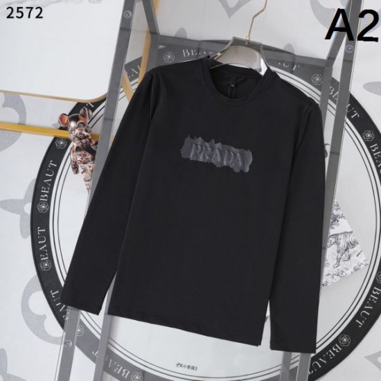 2025秋冬 長袖Tシャツ PRADA プラダ 今秋大特価在庫一掃セール開催