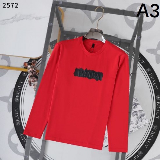 2025秋冬 長袖Tシャツ PRADA プラダ 今秋大特価在庫一掃セール開催