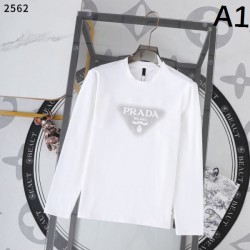 2025秋冬 長袖Tシャツ PRADA プラダ 最新人気秋冬新作セール限定