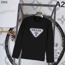 2025秋冬 長袖Tシャツ PRADA プラダ 最新人気秋冬新作セール限定