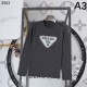 2025秋冬 長袖Tシャツ PRADA プラダ 最新人気秋冬新作セール限定