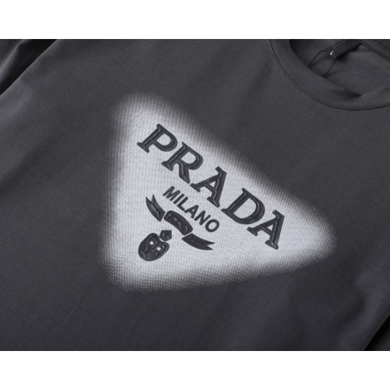 2025秋冬 長袖Tシャツ PRADA プラダ 最新人気秋冬新作セール限定
