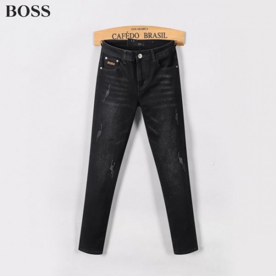 2025秋冬 ジーパン HUGO BOSS ヒューゴボス クールに決まる 人気パンツ