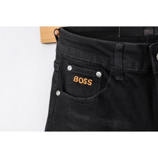 2025秋冬 ジーパン HUGO BOSS ヒューゴボス クールに決まる 人気パンツ