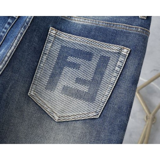 2025秋冬 ジーパン FENDI フェンディ 爽快カジュアル 秋冬新作パンツ
