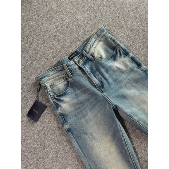 2025秋冬 ジーパン PRADA プラダ 新品入荷 定番人気ブランドパンツ
