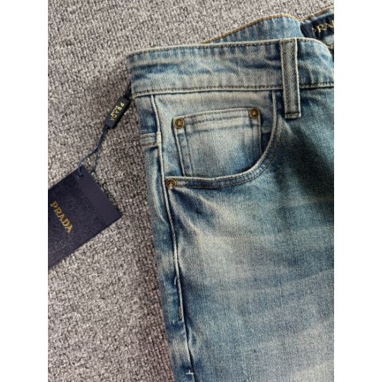 2025秋冬 ジーパン PRADA プラダ 新品入荷 定番人気ブランドパンツ