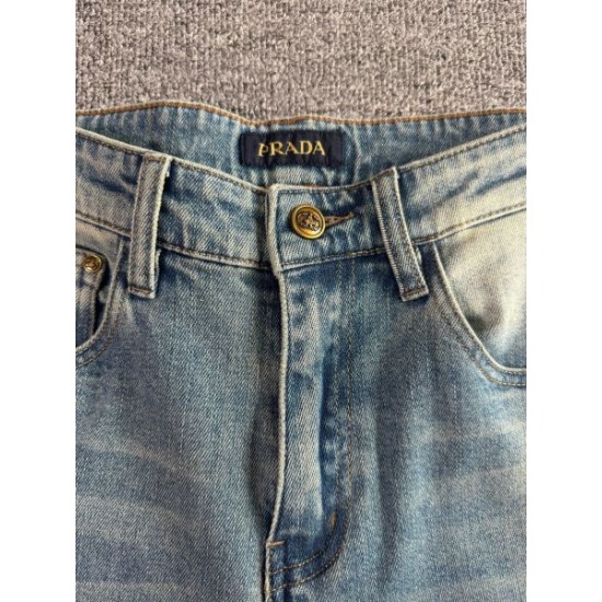 2025秋冬 ジーパン PRADA プラダ 新品入荷 定番人気ブランドパンツ