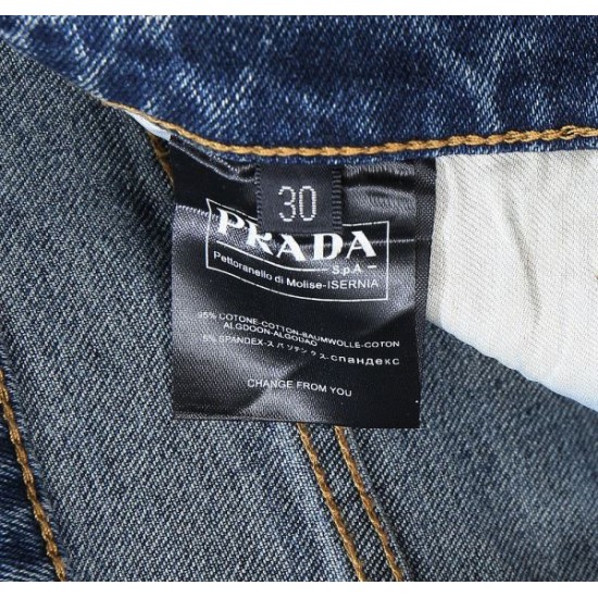 2025秋冬 ジーパン PRADA プラダ 日本未展開 希少新作ジーンズ