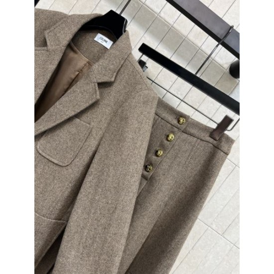 CELINE セリーヌ セットアップ 2025秋冬新作 日本未上陸の注目ブランド