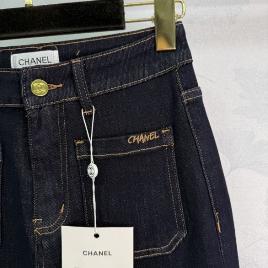 CHANEL シャネル デニムパンツ 2025秋冬新作 愛用者多数の秋冬注目モデル