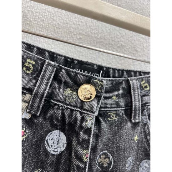 CHANEL シャネル ジーンズ 2025秋冬新作 １点限りのVIP顧客向けセールアイテム