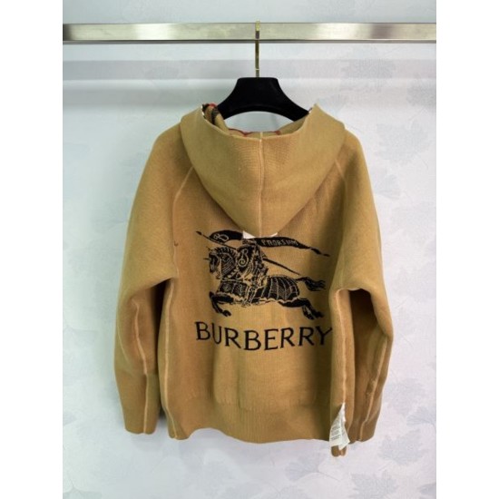 BURBERRY バーバリー ニットカーディガン 2025秋冬新作 日本未発売 限定アイテム