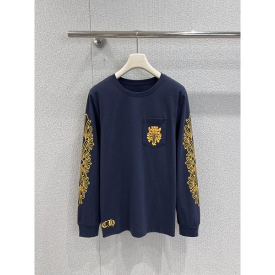 CHROME HEARTS クロムハーツ 長袖Tシャツ 2025秋冬 秋冬新作 カラーチェック